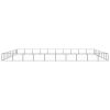 vidaXL Dog Kennel Black 861.1 ftÂ² Steel