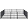 vidaXL Outdoor Dog Kennel Steel 793.6 ftÂ²