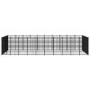 vidaXL Outdoor Dog Kennel Steel 595.2 ftÂ²