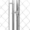 vidaXL Outdoor Dog Kennel with Canopy Top 78.7"x78.7"x88.6"