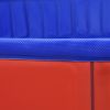 vidaXL Foldable Dog Swimming Pool Red 118.1"x15.7" PVC