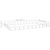 vidaXL Dog Kennel Silver 753.5 ftÂ² Steel
