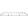 vidaXL Dog Kennel Black 645.8 ftÂ² Steel