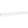 vidaXL Dog Kennel Silver 215.3 ftÂ² Steel