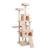 69" Cat Tree Large Cat Tower Multi-Level Cat Scratching Post Tower