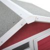 Large Rabbit Hutch with Sunshine Collection Board Wooden Rabbit Cage with Ventilation Door and Removable Tray XH