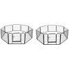 High Quality Portable outdoor folding 16-panel heavy duty metal pet playpen