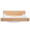 Wall-Mounted Cat Hammock, Cat Shelf and Perch for Wall, Cat Wall-Mounted Bed Furniture for Sleeping, Playing, Lounging, Natural XH