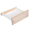 Wall-Mounted Cat Hammock, Cat Shelf and Perch for Wall, Cat Wall-Mounted Bed Furniture for Sleeping, Playing, Lounging, Natural XH