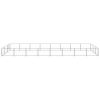 vidaXL Dog Kennel Silver 258.3 ftÂ² Steel