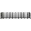 vidaXL Outdoor Dog Kennel Steel 396.8 ftÂ²