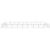 vidaXL Dog Kennel Silver 387.5 ftÂ² Steel